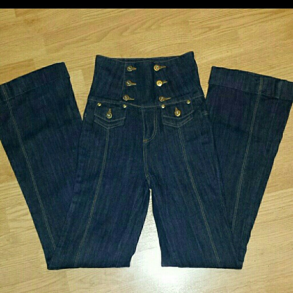 🎉HP🎉 9/28 High-Waisted Nautical Jeans